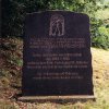 Gedenkstein auf dem jüdischen Friedhof Burghaun